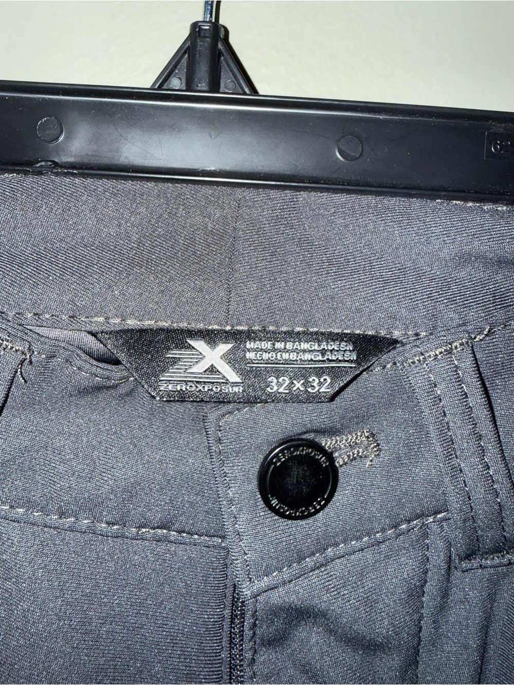 ZeroXposur Men's Charcoal Performance Chinos - Dark Gray